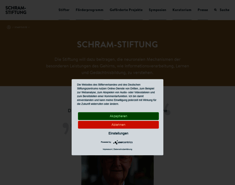 Schram-stiftung.de thumbnail