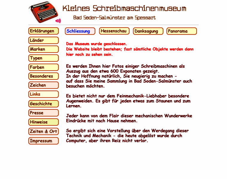 Schreibmaschinenmuseum.org thumbnail