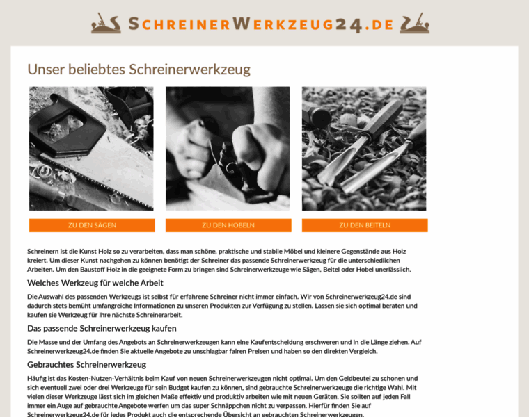 Schreinerwerkzeug24.de thumbnail