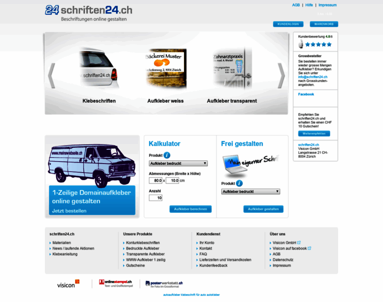 Schriften24.ch thumbnail Schriften24.ch thumbnail