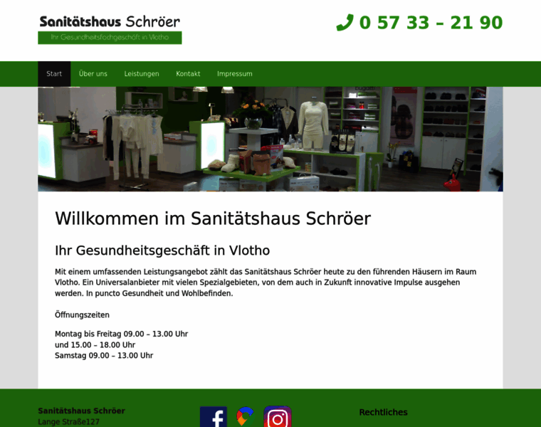 Schroeer-sanitaetshaus.de thumbnail