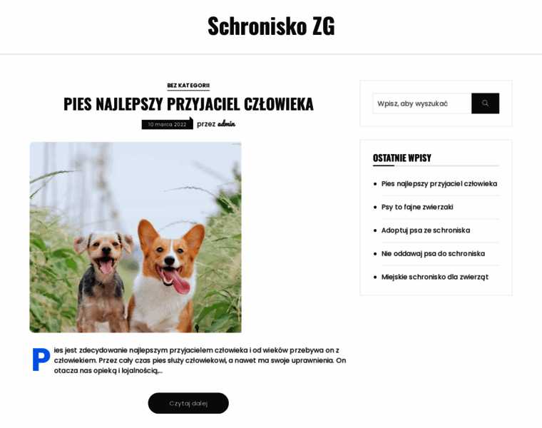 Schroniskozg.pl thumbnail