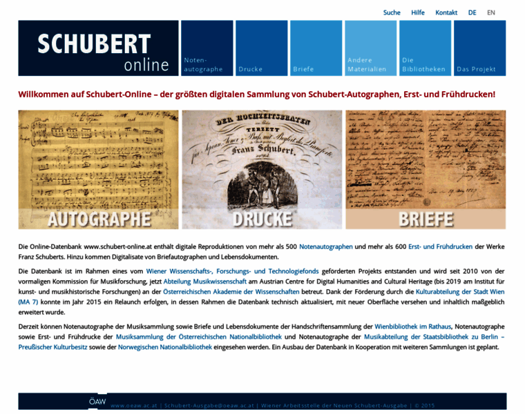 Schubert-online.at thumbnail