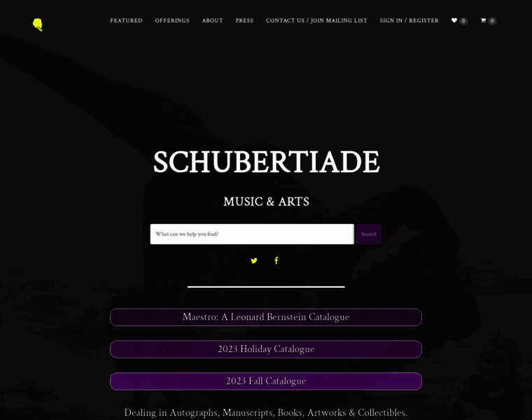 Schubertiademusic.com thumbnail