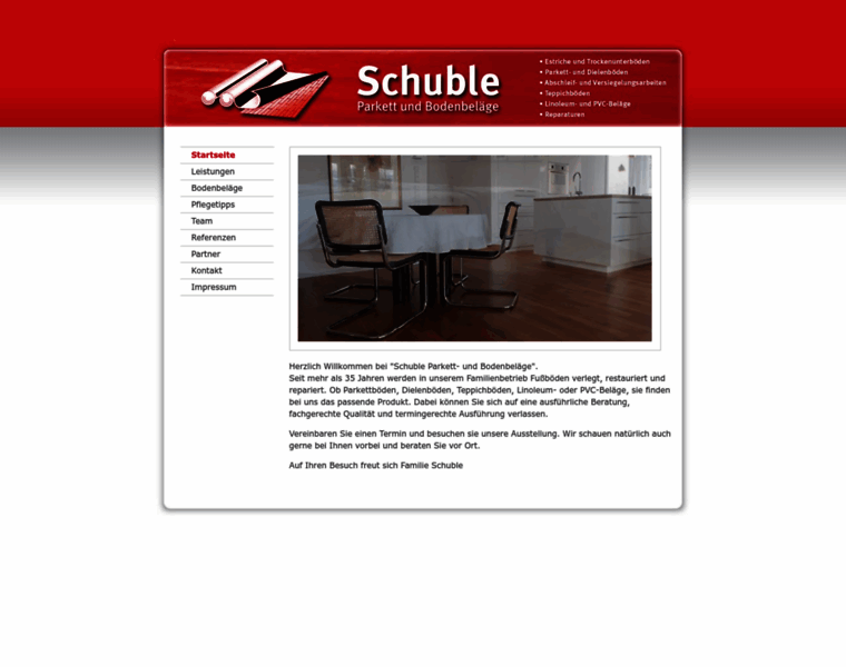 Schuble-parkett.de thumbnail