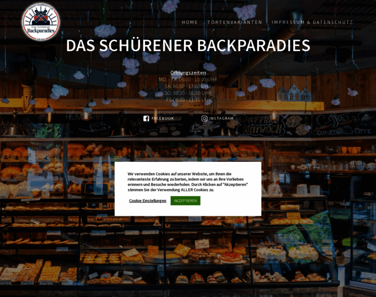 Schuerener-backparadies.de thumbnail