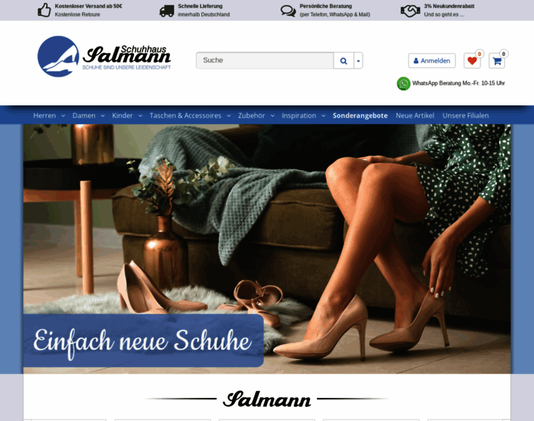 Schuhe-salmann.de thumbnail