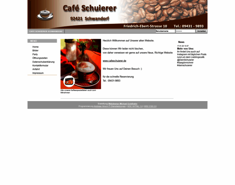 Schuierer-cafe.de thumbnail