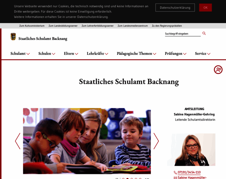 Schulamt-backnang.de thumbnail