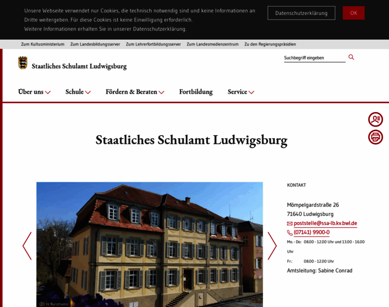 Schulamt-ludwigsburg.de thumbnail