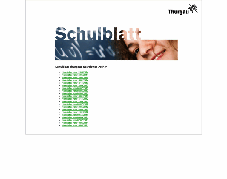 Schulblatt-thurgau-newsletter.ch thumbnail