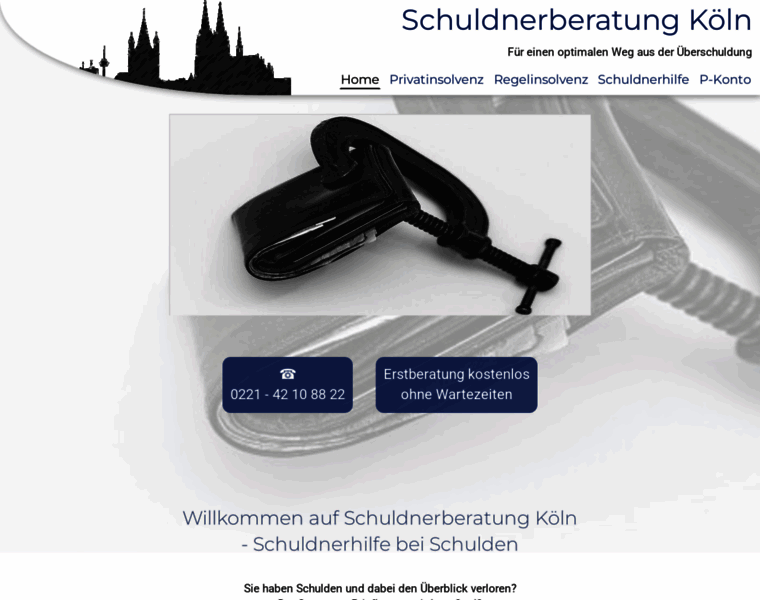 Schuldnerberatungkoeln.de thumbnail