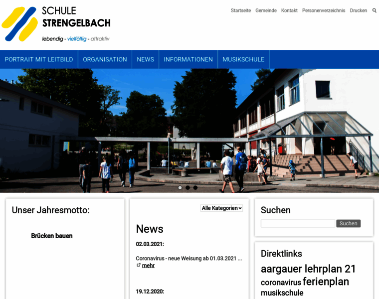 Schule-strengelbach.ch thumbnail