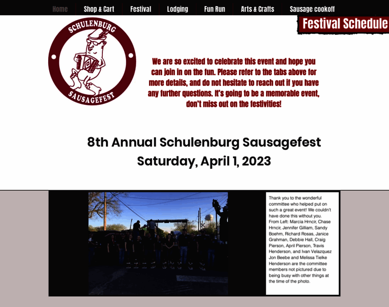 Schulenburgsausagefest.com thumbnail