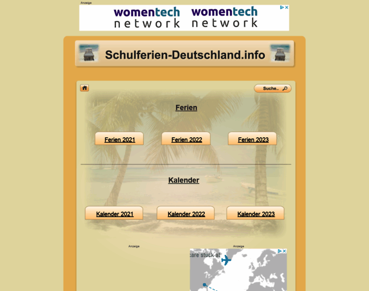 Schulferien-deutschland.info thumbnail