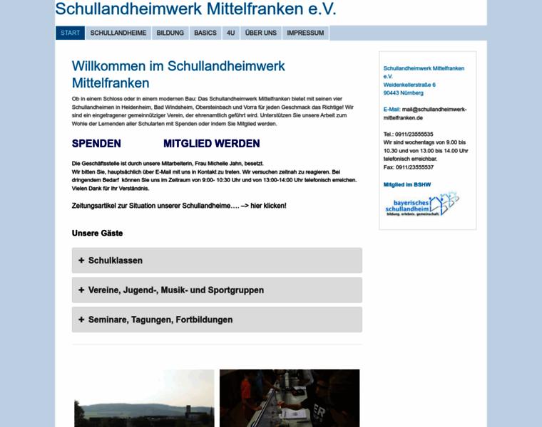 Schullandheimwerk-mittelfranken.de thumbnail