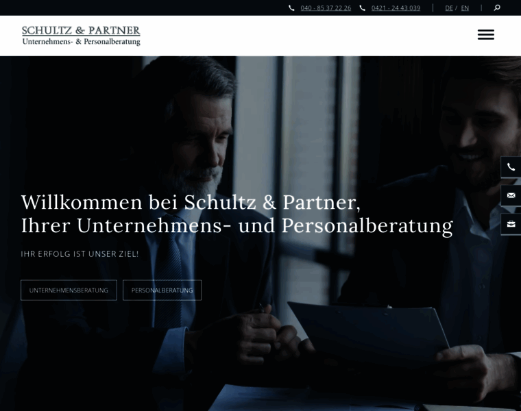 Schultz-partners.de thumbnail