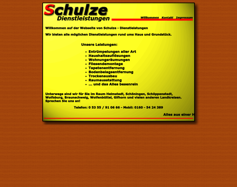 Schulze-dienstleistungen.de thumbnail