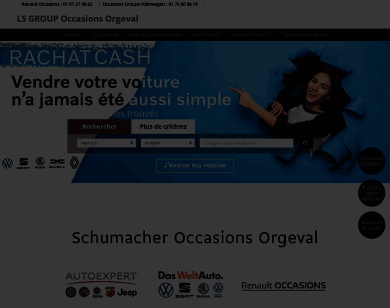Schumacher-occasions-orgeval.fr thumbnail