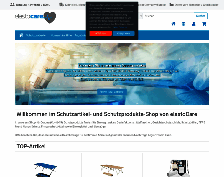 Schutzartikel-shop.com thumbnail