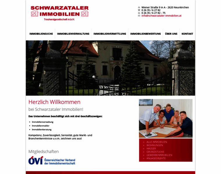 Schwarzataler-immobilien.at thumbnail