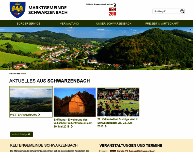 Schwarzenbach.gv.at thumbnail