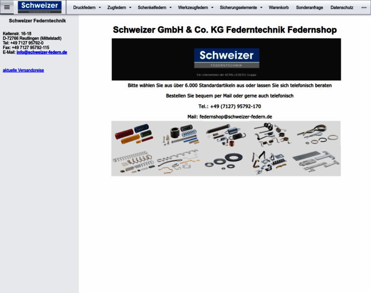 Schweizer-federnshop.de thumbnail