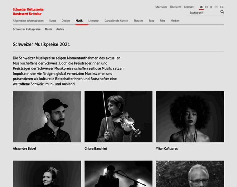 Schweizermusikpreis.ch thumbnail
