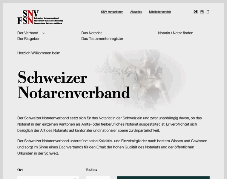 Schweizernotare.ch thumbnail