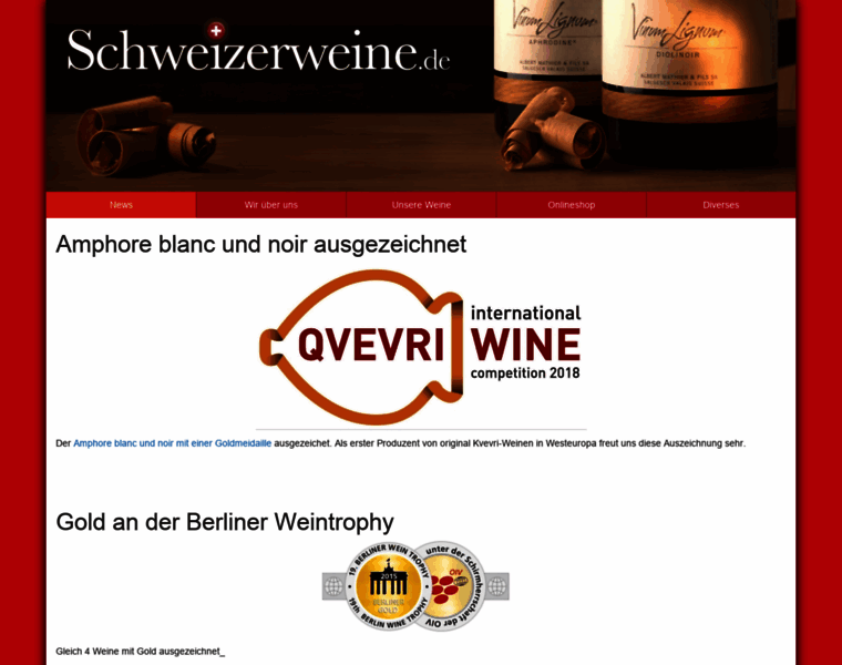 Schweizerweine.de thumbnail