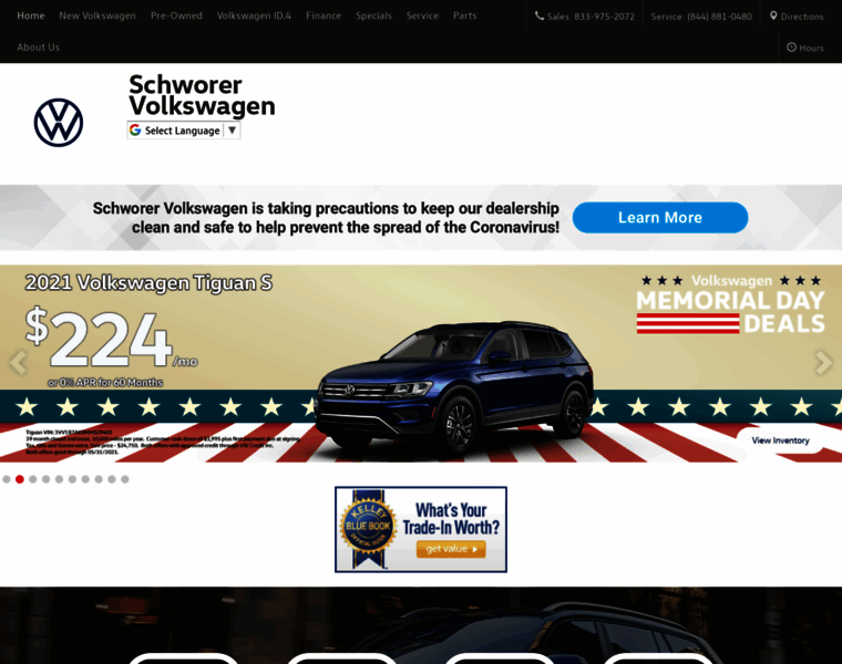 Schworervolkswagen.com thumbnail