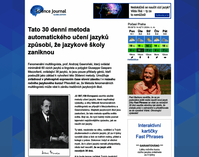 Sciencejournal.cz thumbnail
