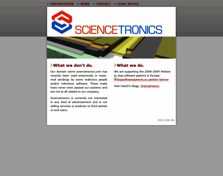 Sciencetronics.com thumbnail