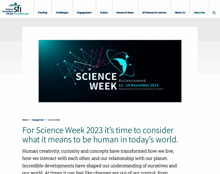 Scienceweek.ie thumbnail
