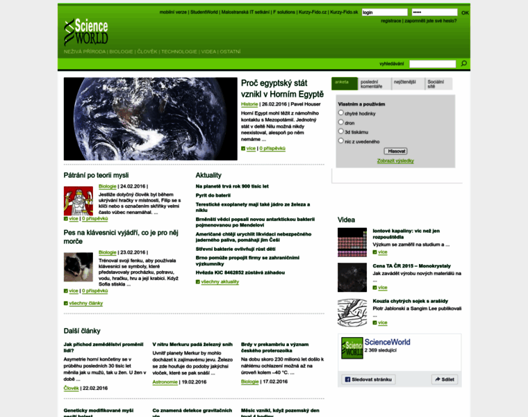Scienceworld.cz thumbnail