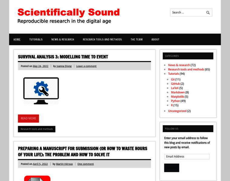 Scientificallysound.org thumbnail