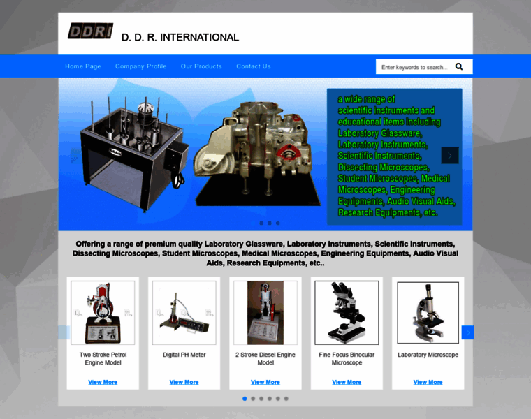 Scientificinstrumentmanufacturers.com thumbnail