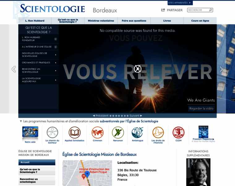 Scientologie-aquitaine.fr thumbnail