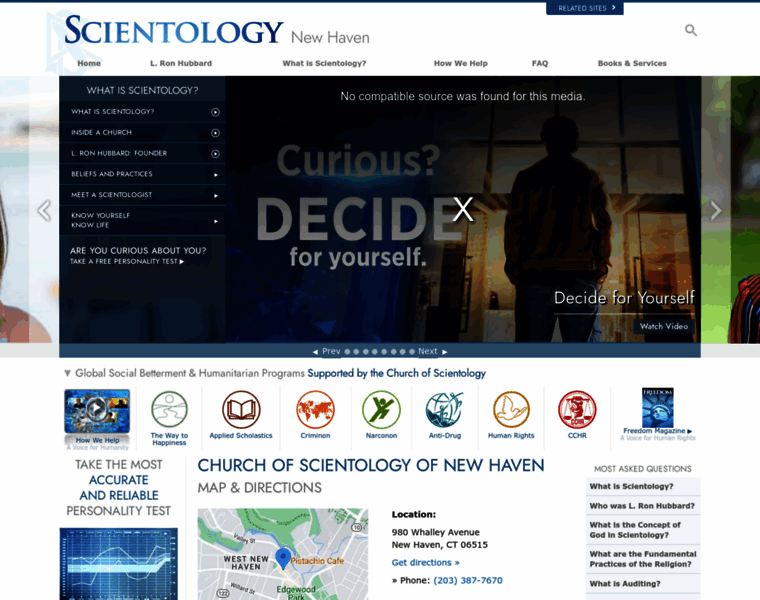 Scientology-newhaven.org thumbnail