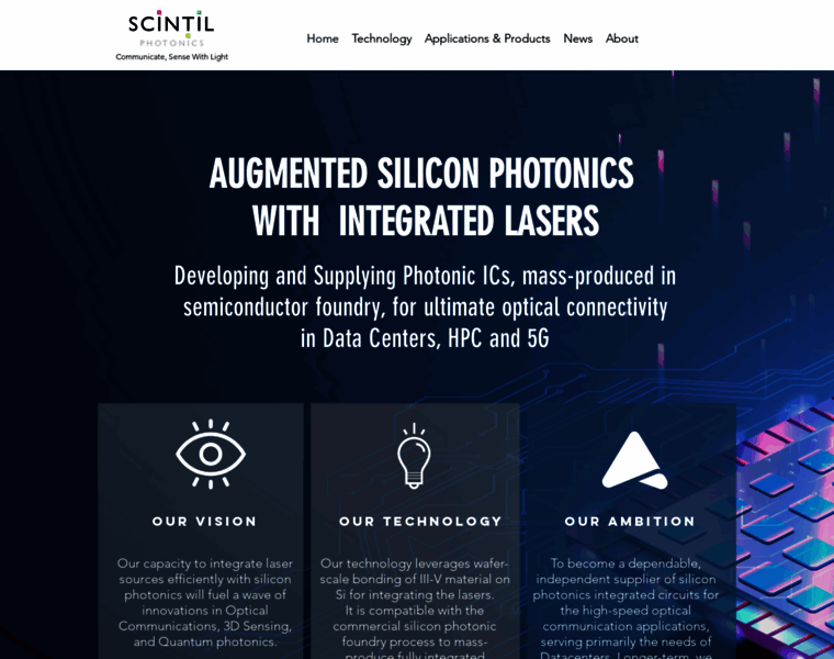 Scintil-photonics.com thumbnail