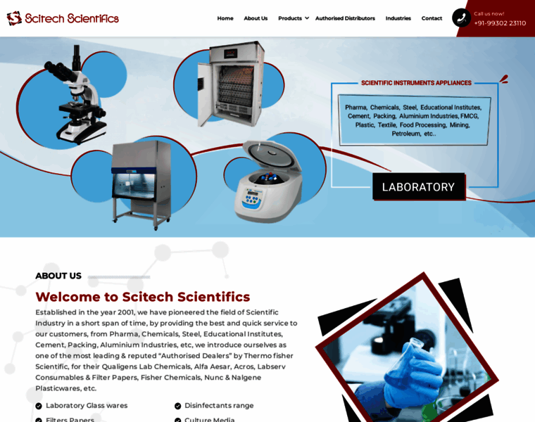 Scitechscientifics.com thumbnail
