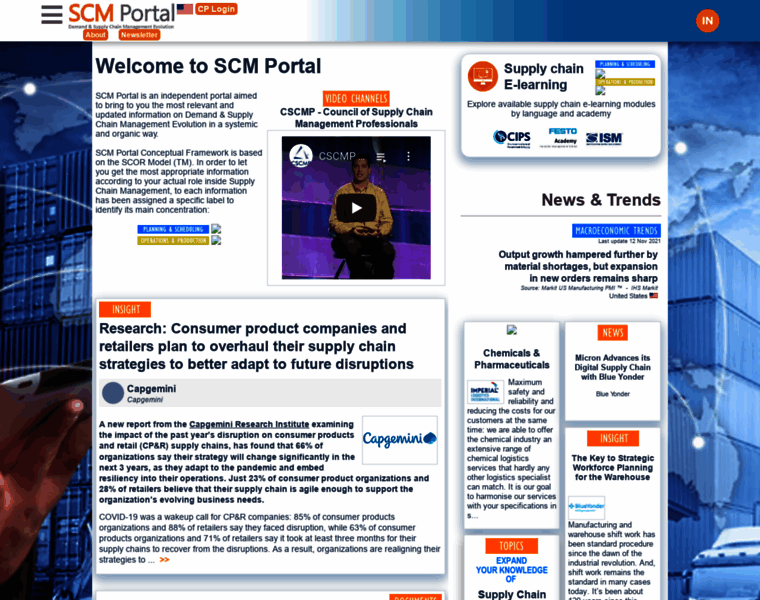 Scm-portal.net thumbnail
