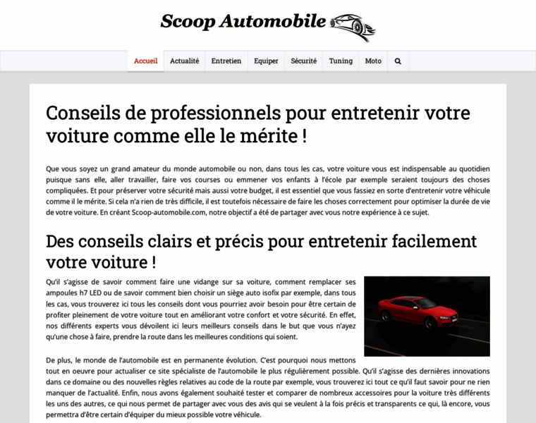 Scoop-automobile.com thumbnail