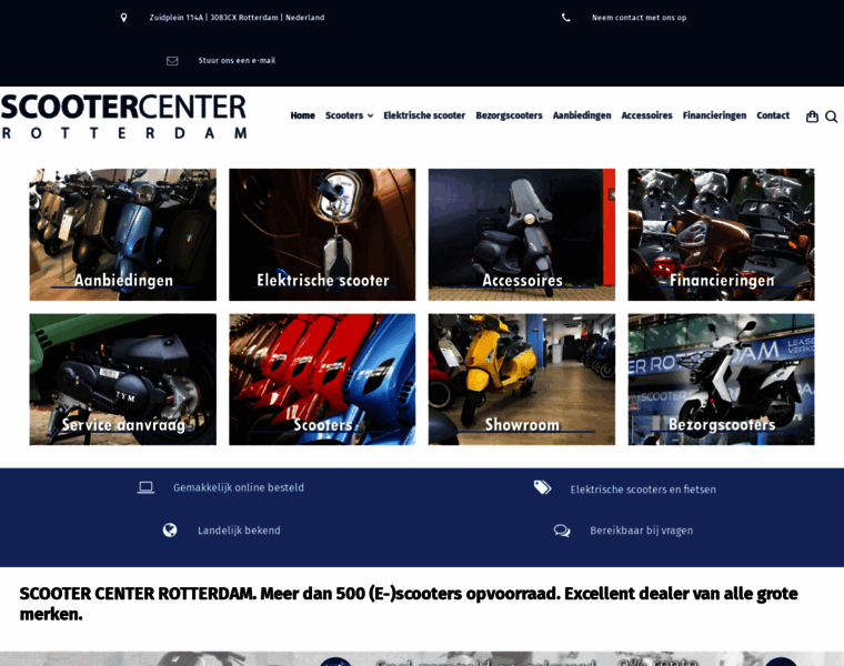 Scootercenterrotterdam.nl thumbnail