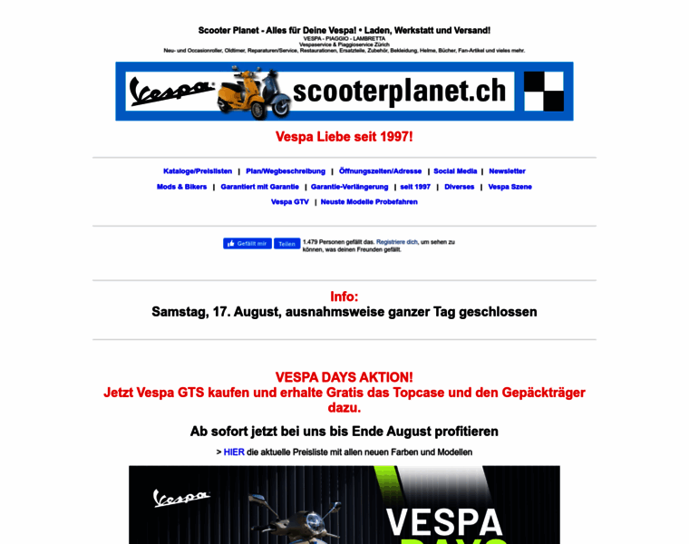Scooterplanet.ch thumbnail