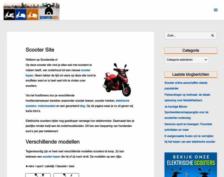 Scootersite.nl thumbnail