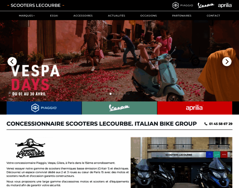 Scooterslecourbe.fr thumbnail