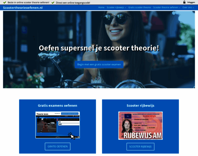 Scootertheorieoefenen.nl thumbnail