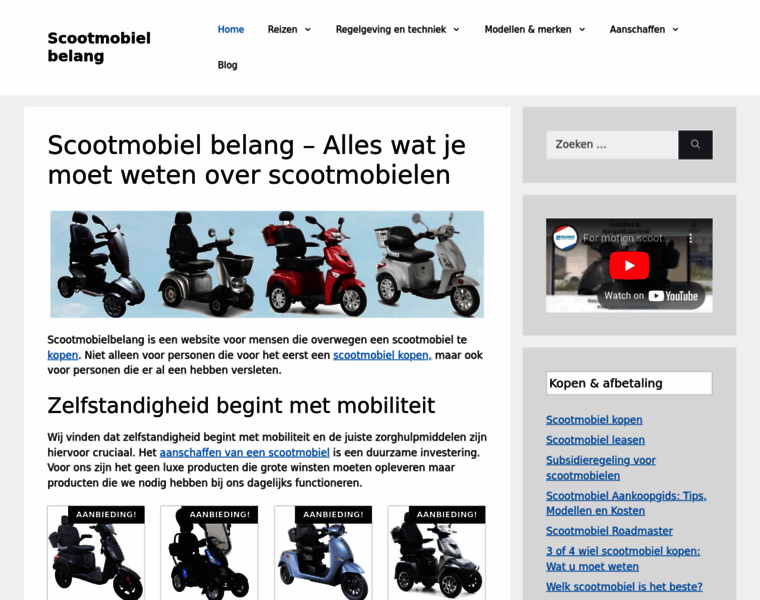 Scootmobielbelang.nl thumbnail