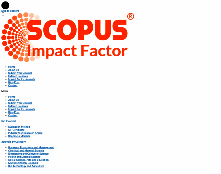 Scopusimpactfactor.com thumbnail